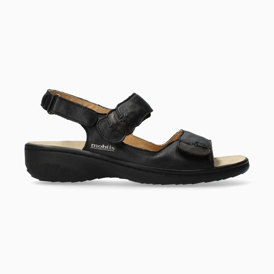 Mobils GETHA Læder Sko 7846901-LC - Sandaler Dame Svart